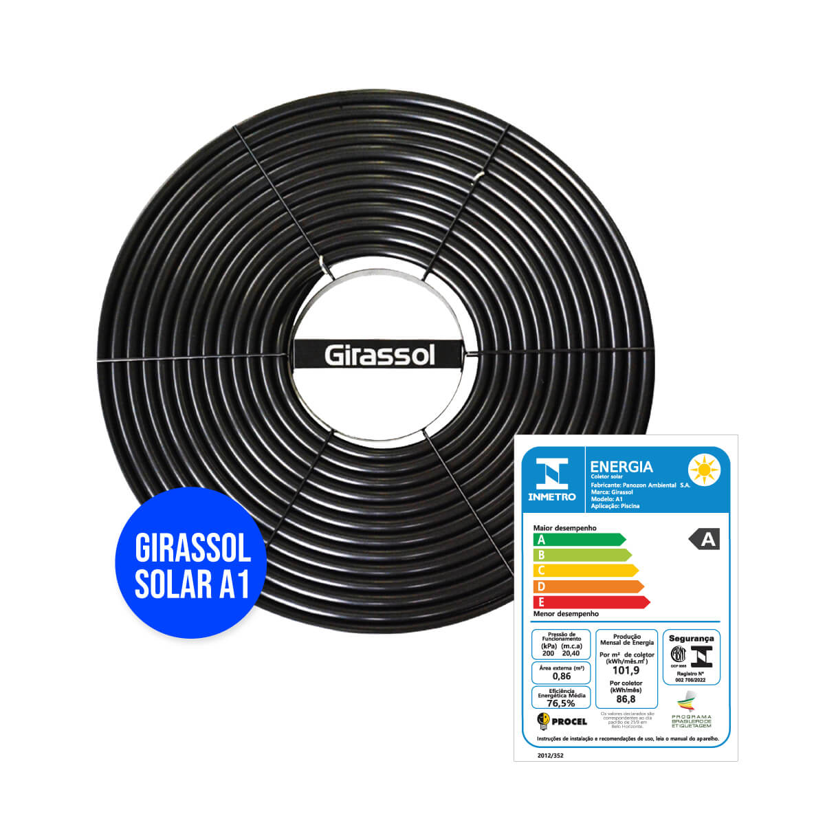 Imagem produto Colector Girassol A1